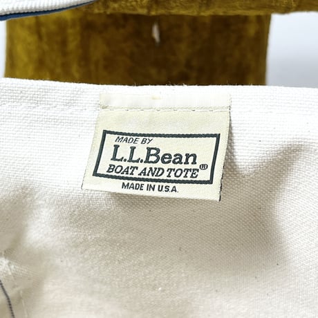 USED 90'S "L.L.BEAN" CANVAS TOTE (A&D)
