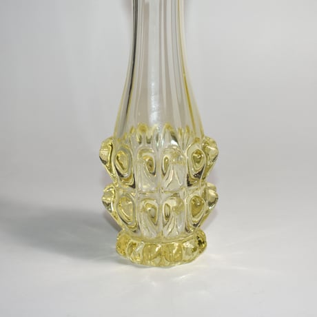 USED TEXTURE GLASS FLOWER BASE