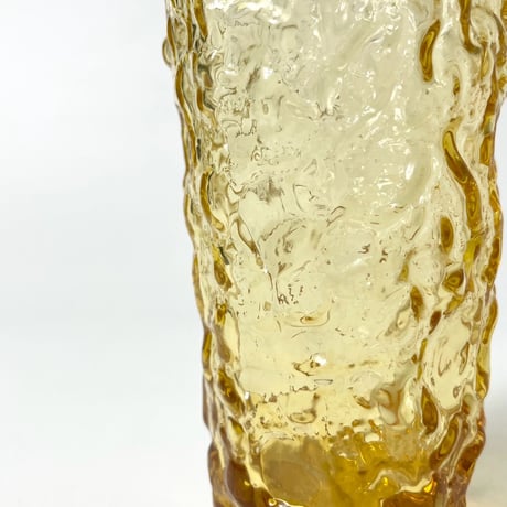 VINTAGE 60'S "FIRE KING" MILANO HONEY GOLD 60Z JUICE GLASS