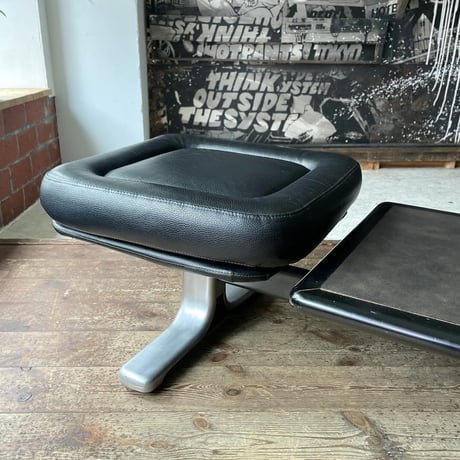 USED LEATHER 2P BENCH