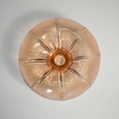 VINTAGE GLASS ART BOWL