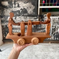 USED WOODEN MOVING TOY