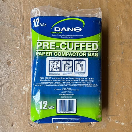 NEW "DANO GROUP" TRASH PAPER COMPACTOR BAG