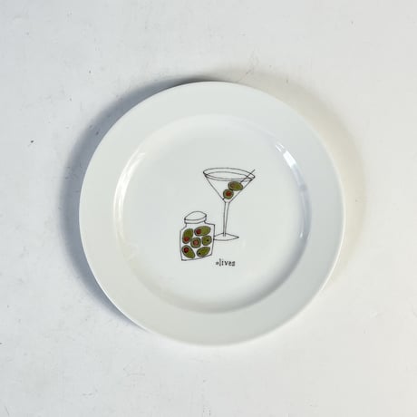 NEW "MARTINI" CERAMIC PLATE SET
