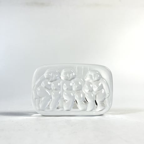 USED GLASS PAPER WEIGHT