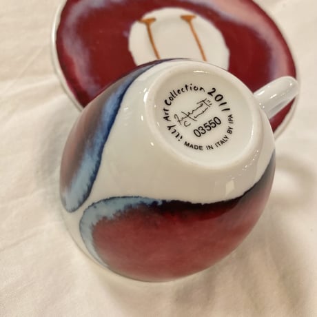 2011 ''ILLY ART COLLECTION" CUP & SAUCER (SET)
