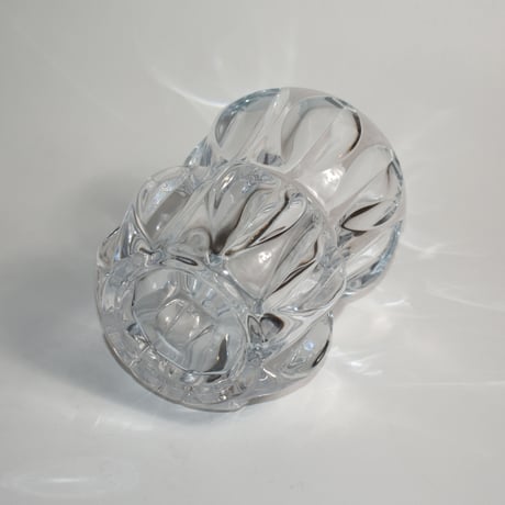 USED TEXTURE GLASS CONTAINER