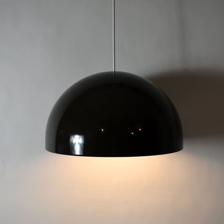 JAPAN USED IRON SHADE PENDANT LAMP