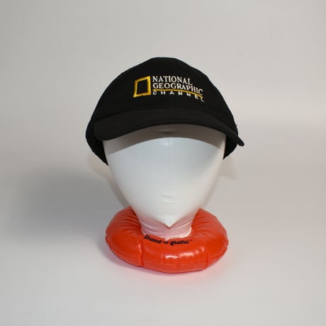 USED 90'S "NATIONAL GEOGRAPHIC CHANNEL" CAP