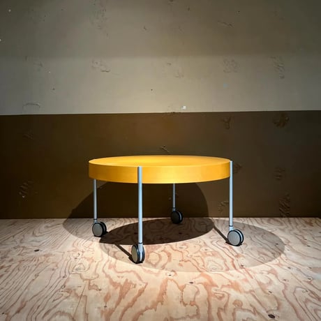 JAPAN USED  "OKAMURA" WOODEN CARRY COFFEE TABLE