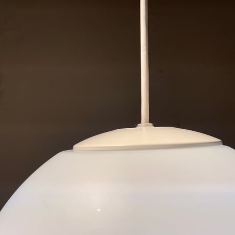 JAPAN USED PLASTICS GLOBE PENDANT LAMP