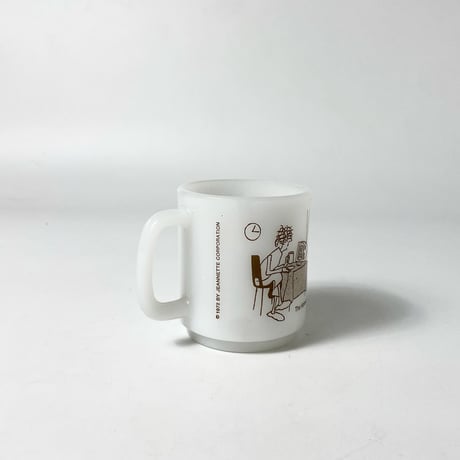 VINTAGE 70'S "THE HOMEMAKER BY JEANNETTE CORPORATION" MUG