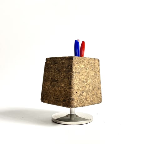 VINTAGE 60-70'S CORK DESK ORGANIZER