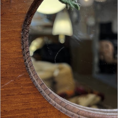USED 70’S WOODEN WALL RACK