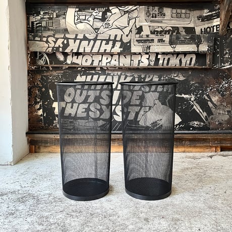 USED MESH TRASH CAN