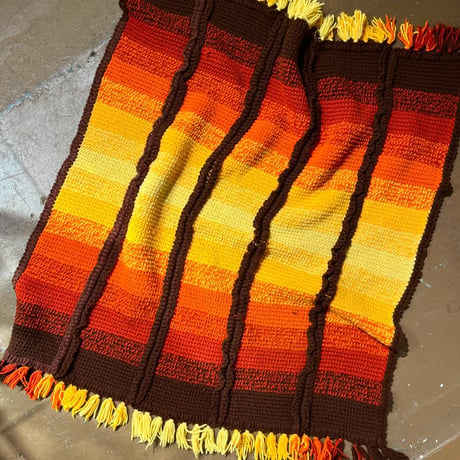 USED HANDMADE BLANKET