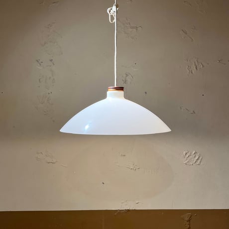 JAPAN USED PLASTICS SHADE PENDANT LAMP