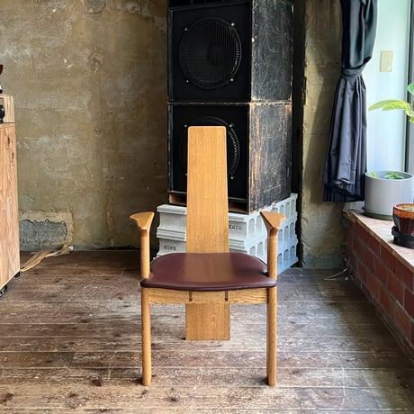 JAPAN USED “TAKUMI KOUGEI / BAN” HIGH BACK CHAIR