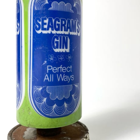 VINTAGE 50-60'S SEAGRAM'S GIN TABLE LAMP