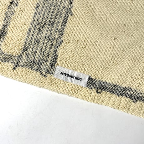 TAKESHI WADA "UNKNOWN" ACRYLIC RUG MADE BY MIYOSHI RUG