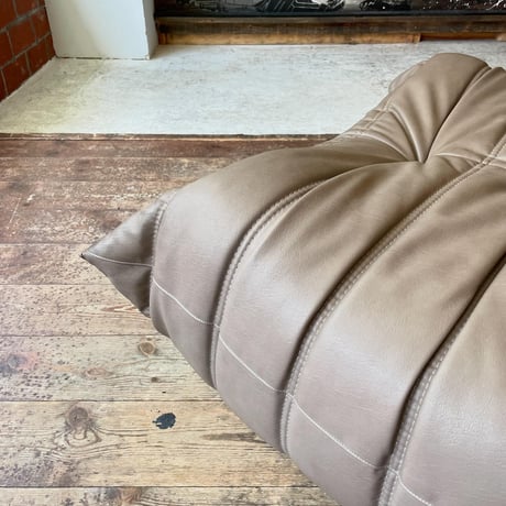 USED "LIGNE ROSET" TOGO OTTOMAN