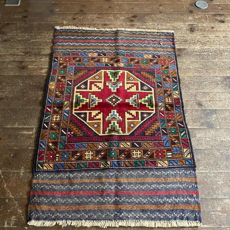 VINTAGE TURKEY KILLIM RUG