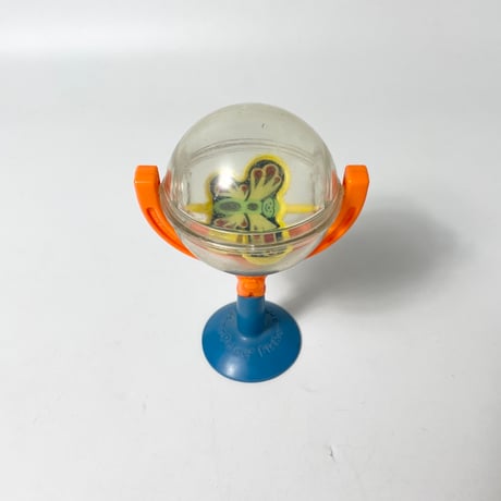 USED 80'S "FISHER PRICE" BUTTERFLY RATTLE
