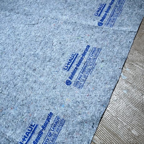 USED “U-HAUL” PACKING MATERIAL