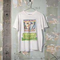 USED 92'S "FRED BABB / GOOD ART WON'T MATCH YOUR SOFA" T-shirt