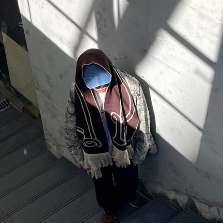 TAKESHI WADA "UNKNOWN" SCARF