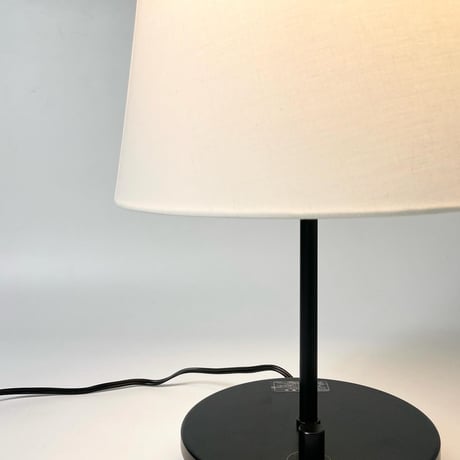 JAPAN USED STEEL LEG SHADE TABLE LAMP