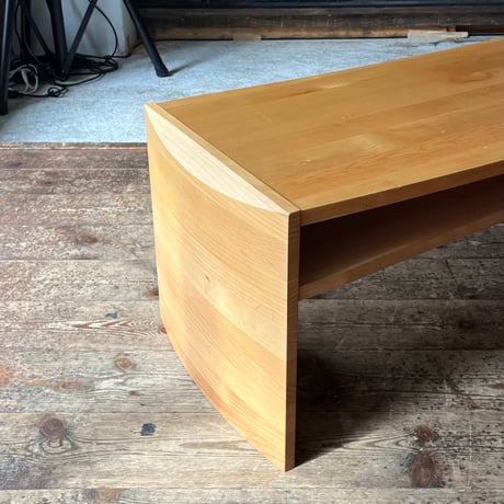 USED WOODEN LOW TABLE