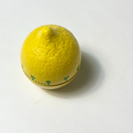 USED LEMON MOTIF KITCHEN TIMER