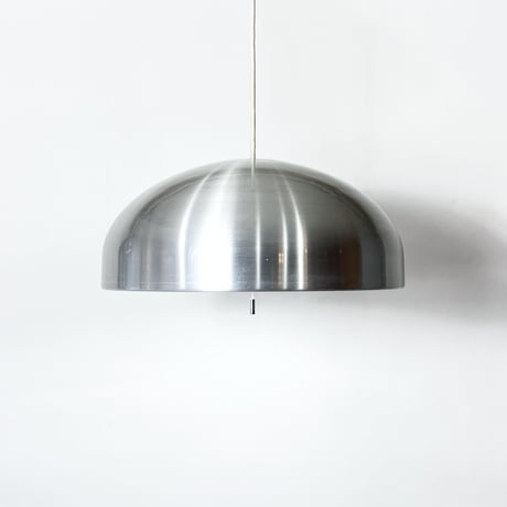 JAPAN USED STEEL SHADE PENDANT LAMP