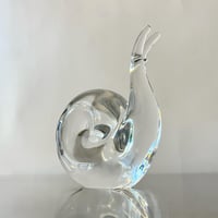 USED “FM KONSTGLAS RONNEBY” GLASS SNAILS