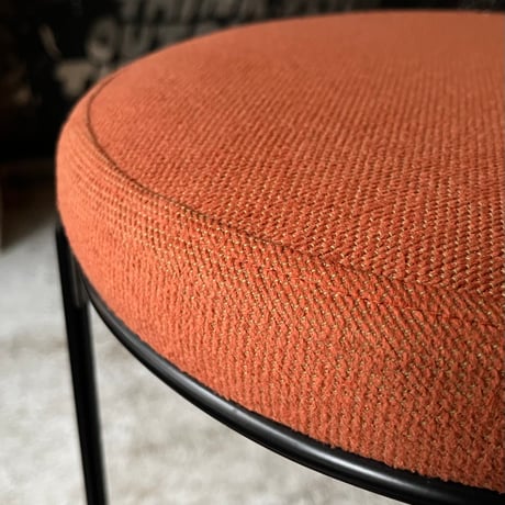 JAPAN USED “KOKUYO” IRON LEG FABRIC STACKING STOOL