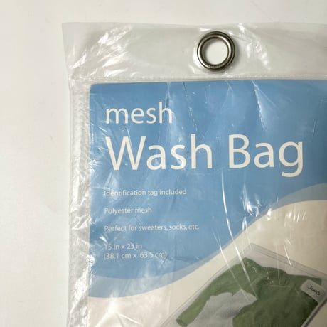 DEAD STOCK MESH WASH BAG