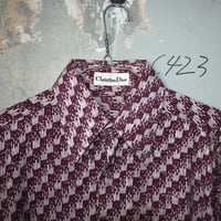USED "CHRISTIAN DIOR" PATTERN SHIRT