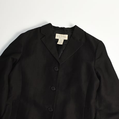 USED "PETITE SOPHISTICATE" OPEN COLLAR JACKET