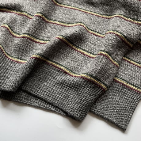 COMFORTABLE REASON  “Pinstripe Rasta Sweater”