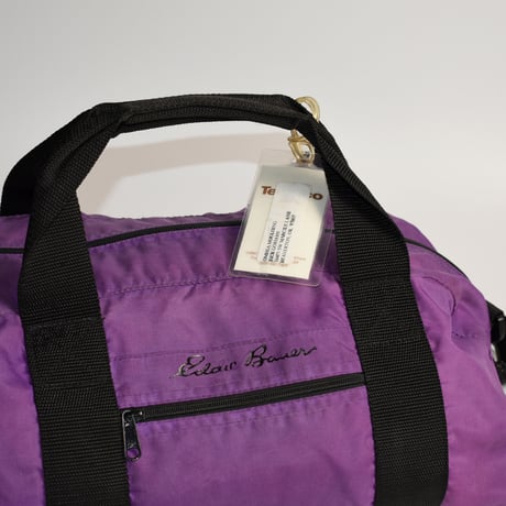USED "EDDIE BAUER" NYLON TRAVELING BAG