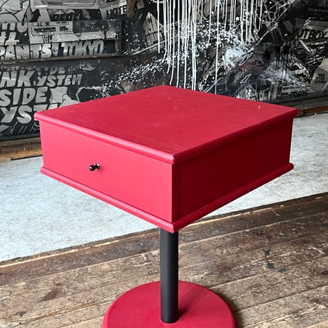 USED WOODEN SIDE TABLE