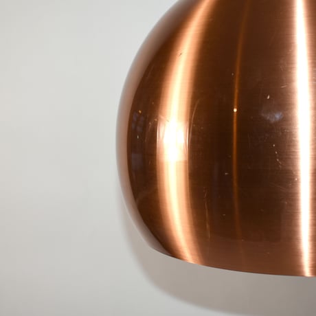 USED ALUMINUM PENDANT LAMP