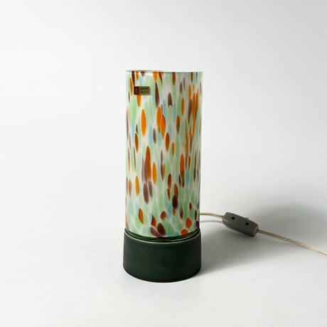 JAPAN USED “KURATA” GLASS SHADE TABLE LAMP