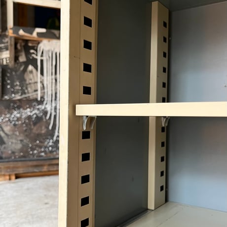 JAPAN USED “GAKKEN” METAL LEG CARRY SHELF