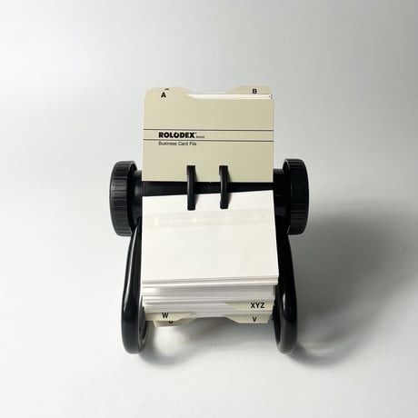 USED "ROLODEX" CARD HOLDER