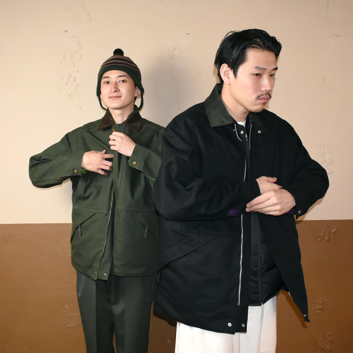COMFORTABLE REASON カーキ マウンテンパーカー COMFORTABLE REASON カーキ マウンテンパーカー