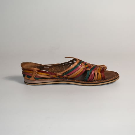 LADIES USED LEATHER HUARACHE SANDAL