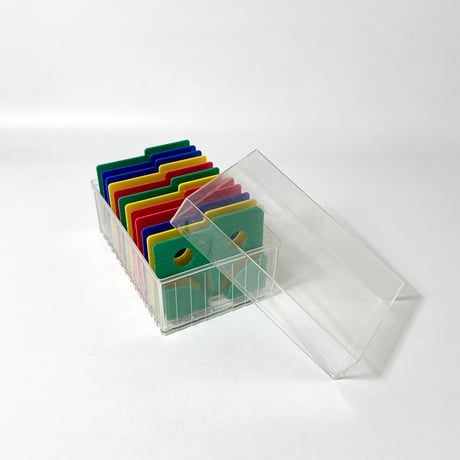 USED PLASTICS CARD HOLDER