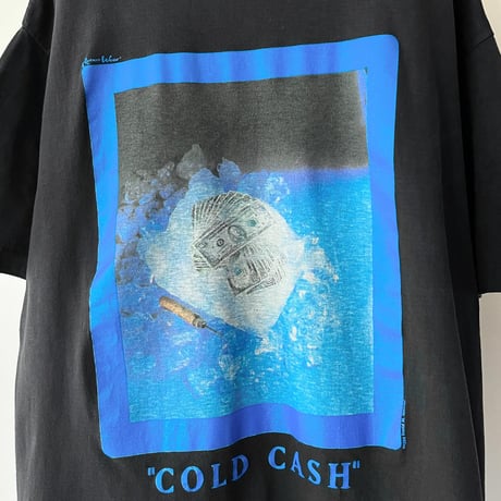 USED 90'S "DAVID M. SPINDEL / COLD CASH" S/S TSH